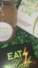 Load and play video in Gallery viewer, bladder wrack, bladder wrack sea moss gel, sea moss, 102 minerals, bladder wrack infused sea moss gel, immune boosting herbs, sea moss gel, products that boost the immune system, bladderwrack, seamoss, mason jar, eat heal live, vegan product, tallahassee herbs, herbalist, houston texas herbs