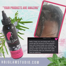 Load and play video in Gallery viewer, braids, protective styles, growth oil, hair growth oil, hair growth tips, hair growth products, veganhair care, all natural products, natural products, atlant