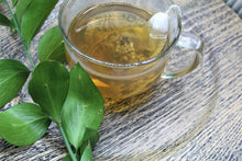 Load image into Gallery viewer, TEA FOR HEALING, TEA FOR KIDS, TEA FOR WOMEN, TEA FOR MOMS, TEA FOR MEN, HERBAL TEA, VEGAN TEA,HERBAL BLEND TEA, BURDOCK ROOT, DANDILIEON, SARSPRILA, IRON, ENERGY, FEEL GOOD TEA, TEA BLEND, GLASS TEA CUP, TEA FOR ENERGY, CAFFEINE FREE TEA, DR SEBI