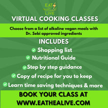 Load image into Gallery viewer, Virtual Cooking Class