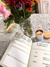 Load image into Gallery viewer, Manifest it: Manifestation and Affirmations Guided workbook (Hard copy)