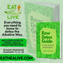 Load image into Gallery viewer, 7 Day Raw Alkaline Raw Detox Guide