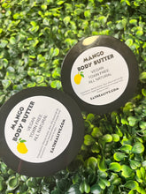 Load image into Gallery viewer, manog, body butter, smooth skin, soft skin, aromatherapy, atlanta herb shop, mobile herb shop,massages, atlanta massage, winter, cuddle weather, skin rejuvenation,