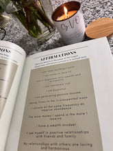 Load image into Gallery viewer, Manifest it: Manifestation and Affirmations Guided workbook (Hard copy)