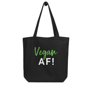 Vegan AF/ No meat Tote Bag