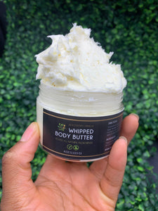 Whipped body butter