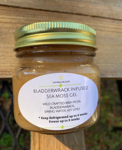Bladderwrack infused Sea moss gel