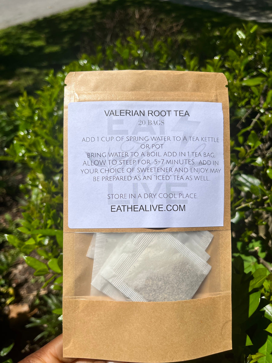 Valerian Root Tea – Eat Live Heal, LLC